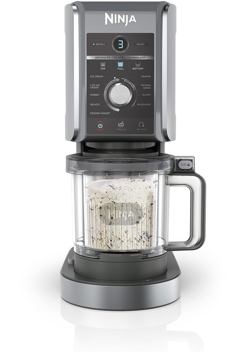 Ninja CREAMi Deluxe NC502EU ijsmachine 10-in-1