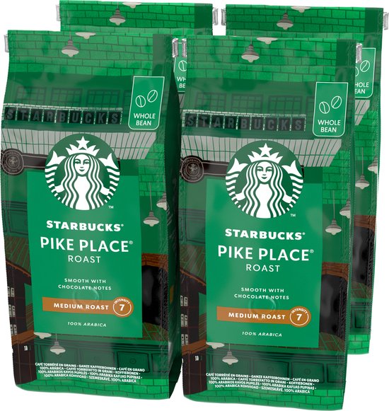 Starbucks Pike Place koffiebonen 4 x 450 gram